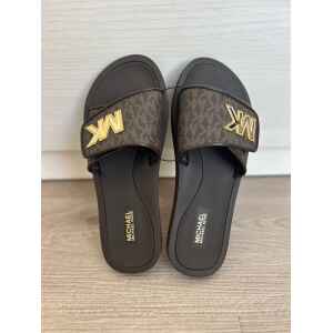 MK PALMER SLIDERS BROWN