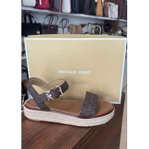 MK RICHIE ESPADRILLE BROWN SANDAL