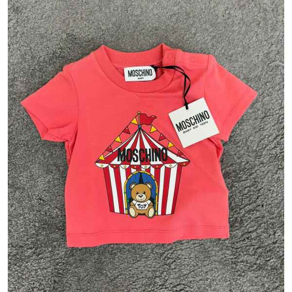 MOSCHINO CIRCUS TSHIRT PINK