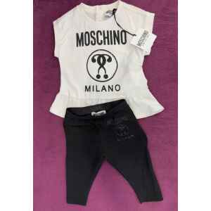 MOSCHINO MILANO SET BLACK/WHITE