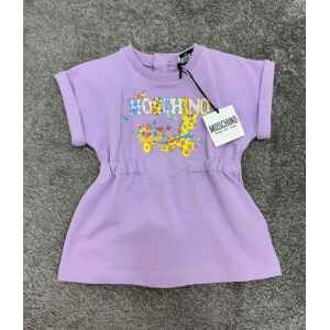 MOSCHINO PURPLE DRESS GIRAFFE