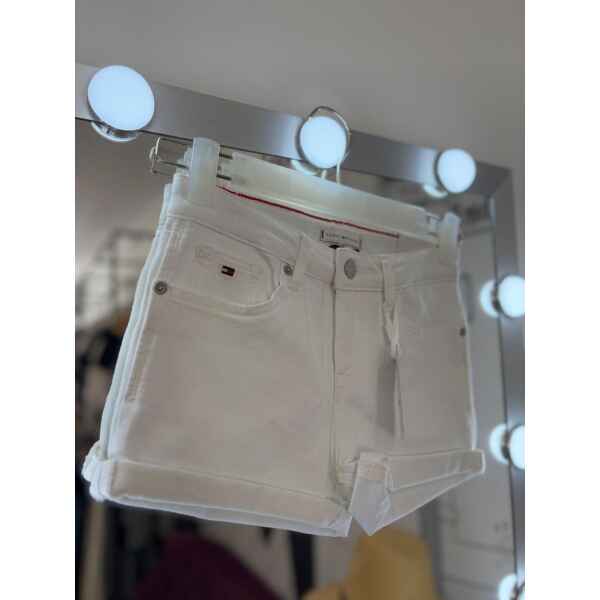 TH WHIITE JEAN SHORT