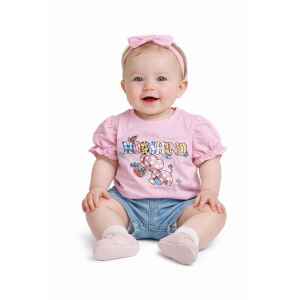 MOSCHINO PINK TSHIRT ELEPHANT