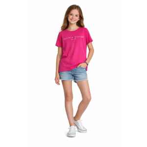 TH PINK TSHIRT LOGO FLAG
