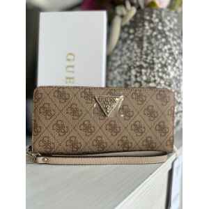 GUESS LAUREL LATTE LOGO WALLET