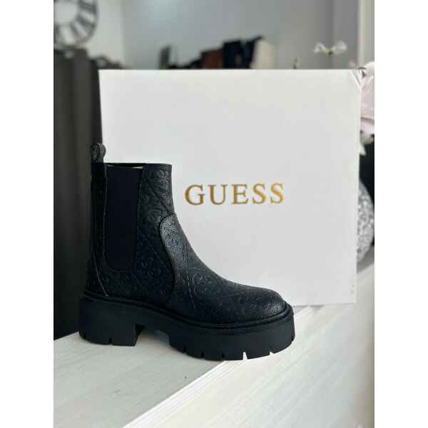 GUESS FLAT BOOTS SHUFAL 10 BLACK