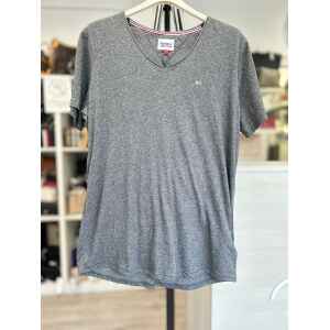 TH JEANS SLIM JASPE V NECK DARK GREY