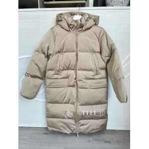 TH SATEEN DOWN MAXI BEIGE