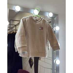 TH NEW YORK FLAG CASHMERE CREME SWEATER