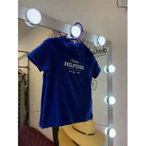 TH ROYAL BLUE TSHIRT WHITE LOGO FLAG