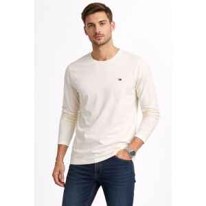 TH BASIC LONG SLEEVES T-SHIRT IVORY