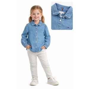 TH RUFFLE COLLAR SHIRT
