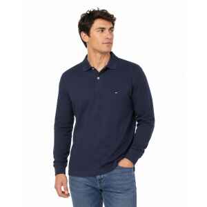 TH POLO SHIRT LONGE SLEEVES NAVY BLUE