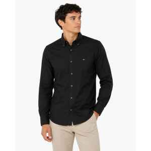 TH SHIRT FLEX REGULAR FIT BLACK