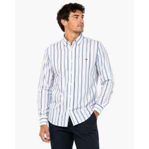 TH SHIRT STRIPED WHITE/BLUE