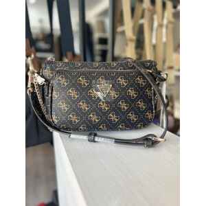 GUESS NOELLE MINI BROWN LOGO 2 IN 1