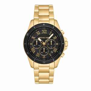 MK WATCH MEN GOLD AND BLACK
