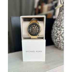 MK WATCH MEN GOLD AND BLACK