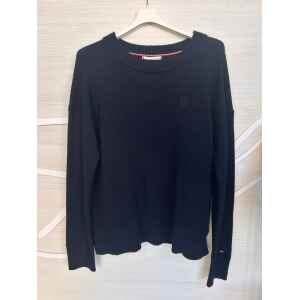 TH KNIT SWEATER NAVY BLUE