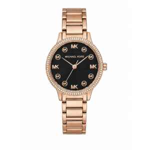MK  ROSE GOLD WATCH WITH BLACK