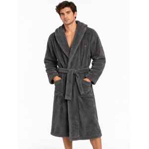 TH BATHROBE GREY