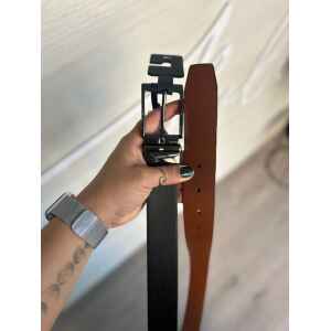 TH LAYTON REVERSIBLE 3.5 BLACK/BROWN