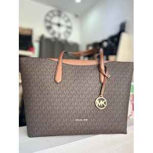 MK ARDEN BROWN LARGE TOTE