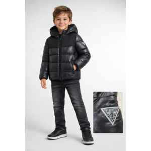 GUESS BLACK PUFFER JACKET