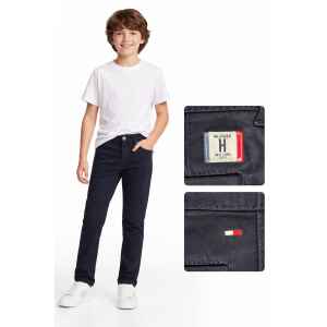 TH BOY SLIM CHINO BLUE NAVY