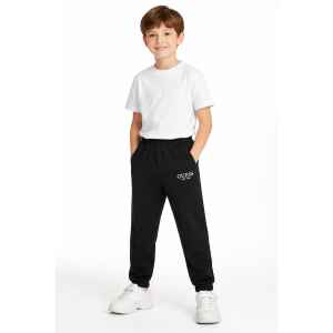 GUESS BLACK JOGGER BRANDED SIDE