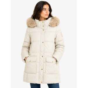 TH PUFFER JACKET BEIGE