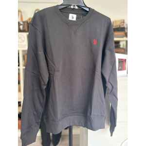 US POLO BLACK SWEATSHIRT