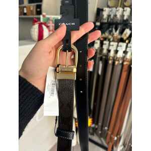 COACH REVERSIBLE SIGNATURE WALNUT ONE SIZE