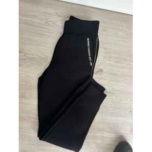 GUESS JOGGERS BLACK WITH GOLD