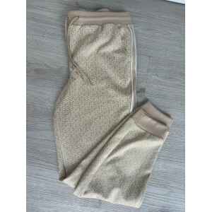 GUESS LOGO JOGGERS IN BEIGE