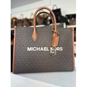 MK MIRELLA BROWN MEDIUM TOTE