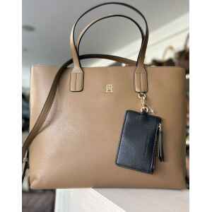 TH ICON SATCHEL NORDIC TAUPE