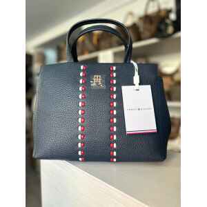 TH TIMELESS MINI SATCHEL SPACE BLUE