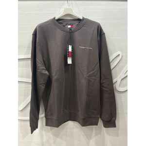 TJM SWEATSHIRT LINEAR CREW WALNUT