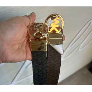 MK REVERSIBLE BELT BLACK/BROWN