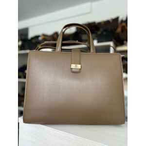 TH HERITAGE SATCHEL NORDIC TAUPE