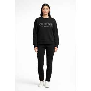 GUESS JOLE CREW NECK BLACK