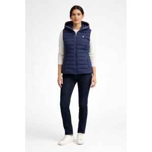 US POLO VEST NAVY BLUE