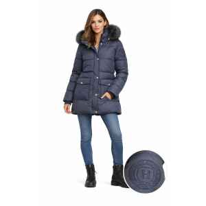 TH PUFFER JACKET NAVY BLUE