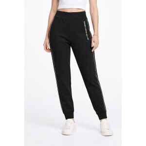 GUESS JOGGERS BLACK WITH GOLD