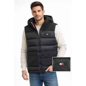 TH MIX MEDIA VEST BLACK
