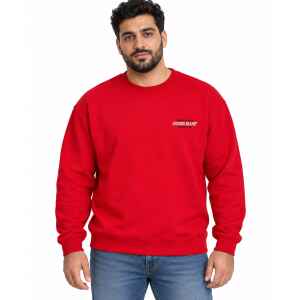 GUESS JEANS MEN RED SWEATER