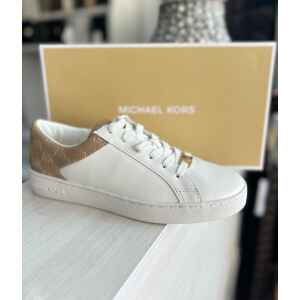 MK KEATHON LOW TOP LEATHER PALE GOLD