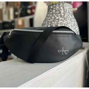 CK MONO LOGO WAISTBAG BLACK