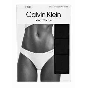 CALVIN KLEIN BIKINI BRIEFS 3PACK BLACK